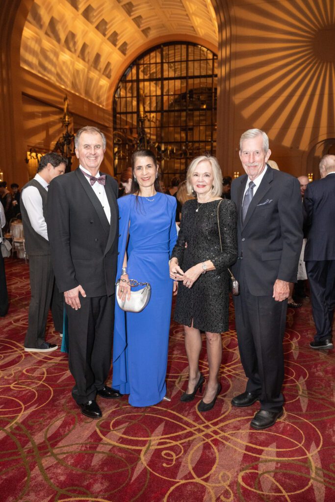 George Caflish & Jill Schaar, Jane & John Carrig at Houston Grand Opera's Concert of Arias (Photo by Jacob Power)
