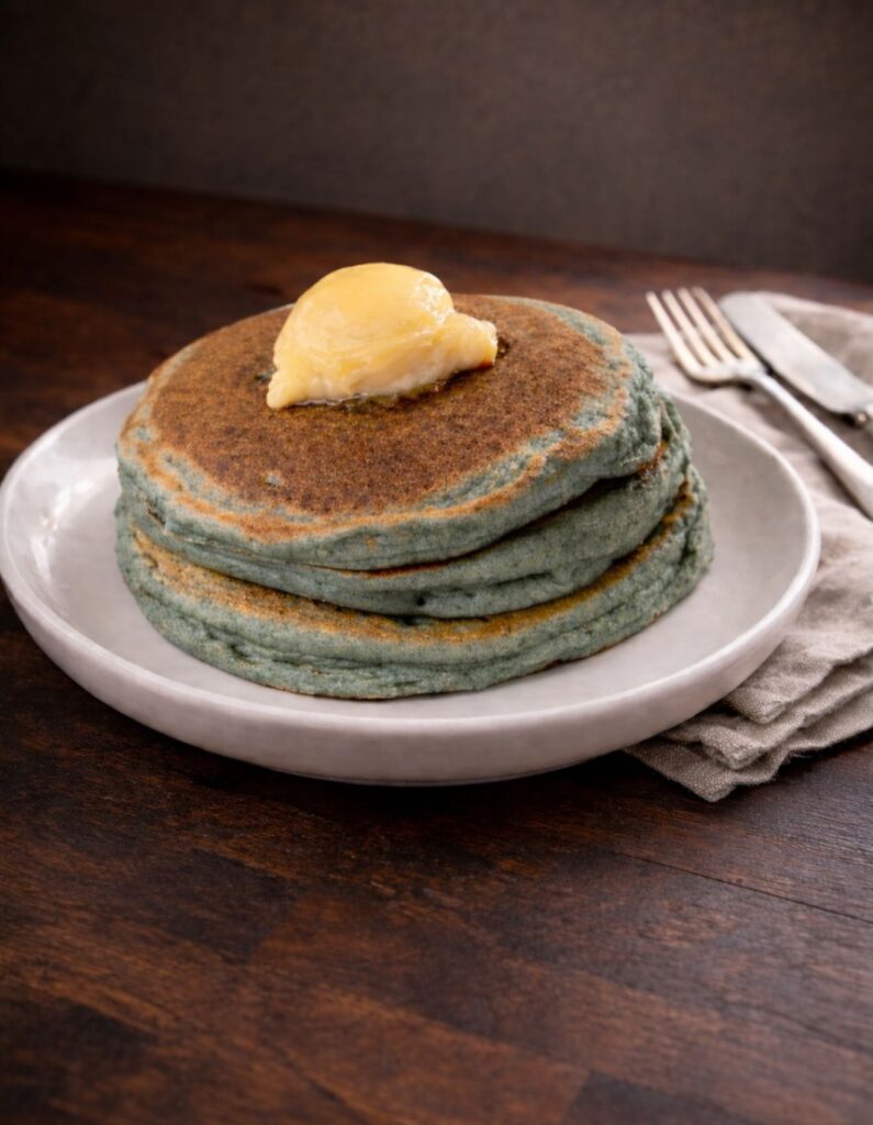 Another dish we have our eye on for next time at AM/FM is the masa pancakes. (Courtesy)