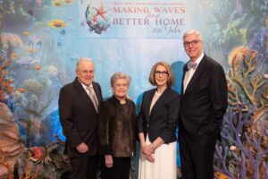 Barry and Barbara Lewis wth Sharon and Bradley Rauch