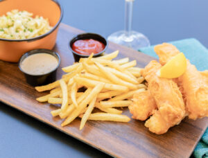 Black Walnut Crispy Cod Plate