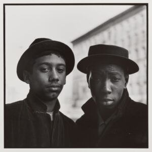 Bruce Davidson, East 100th Street, 1966. Gelatin silver print, 7 316 × 7 316 in. (18.3 × 18.3 cm). The Menil Collection, Houston, Anonymous gift. © Bruce DavidsonMagnum Photos. Photo Paul Hester