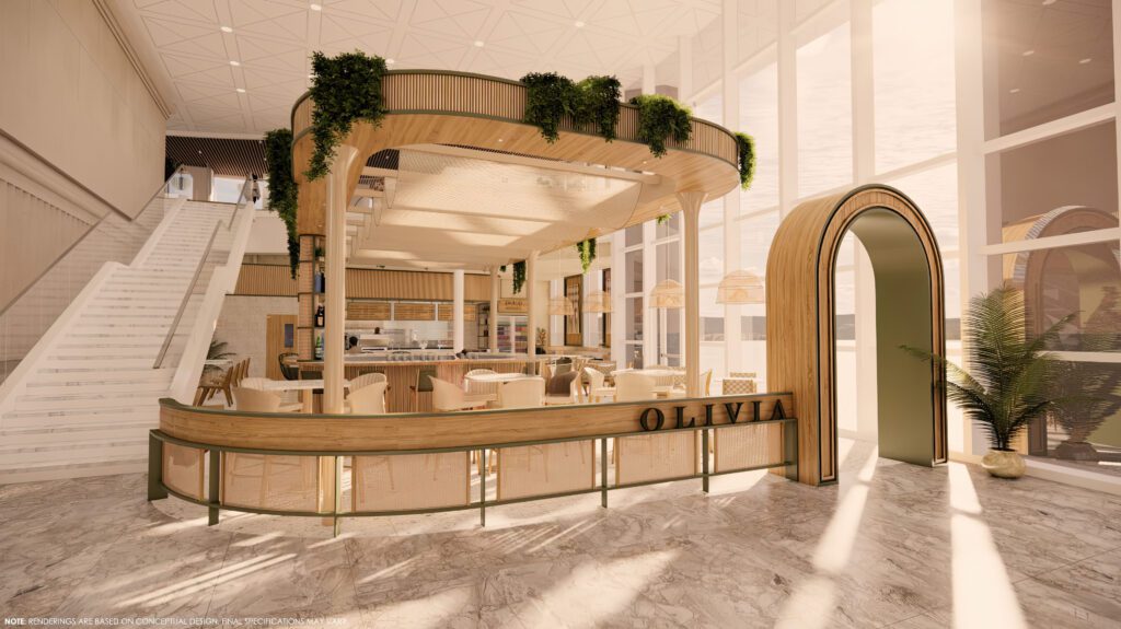 Café Olivia opens its new downtown Dallas location on Tuesday, February 17. (Courtesy Café Olivia)