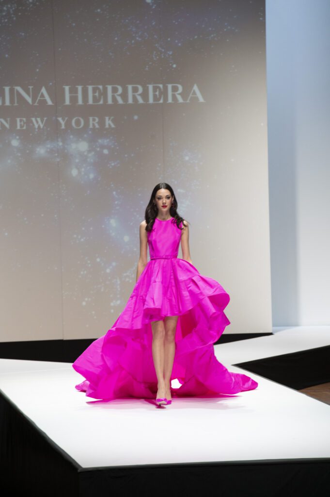 A runway look from Carolina Herrera (Photo by Tamytha Cameron and Celeste Cass)