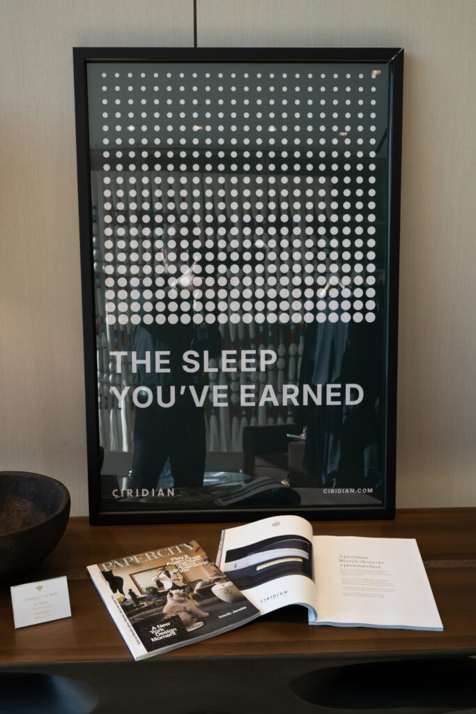 Ciridian is the world’s most sophisticated sleep system based here in Addison in a jaw-dropping, gorgeous and experiential showroom that’s well worth the visit. (Photo by George Fiala)