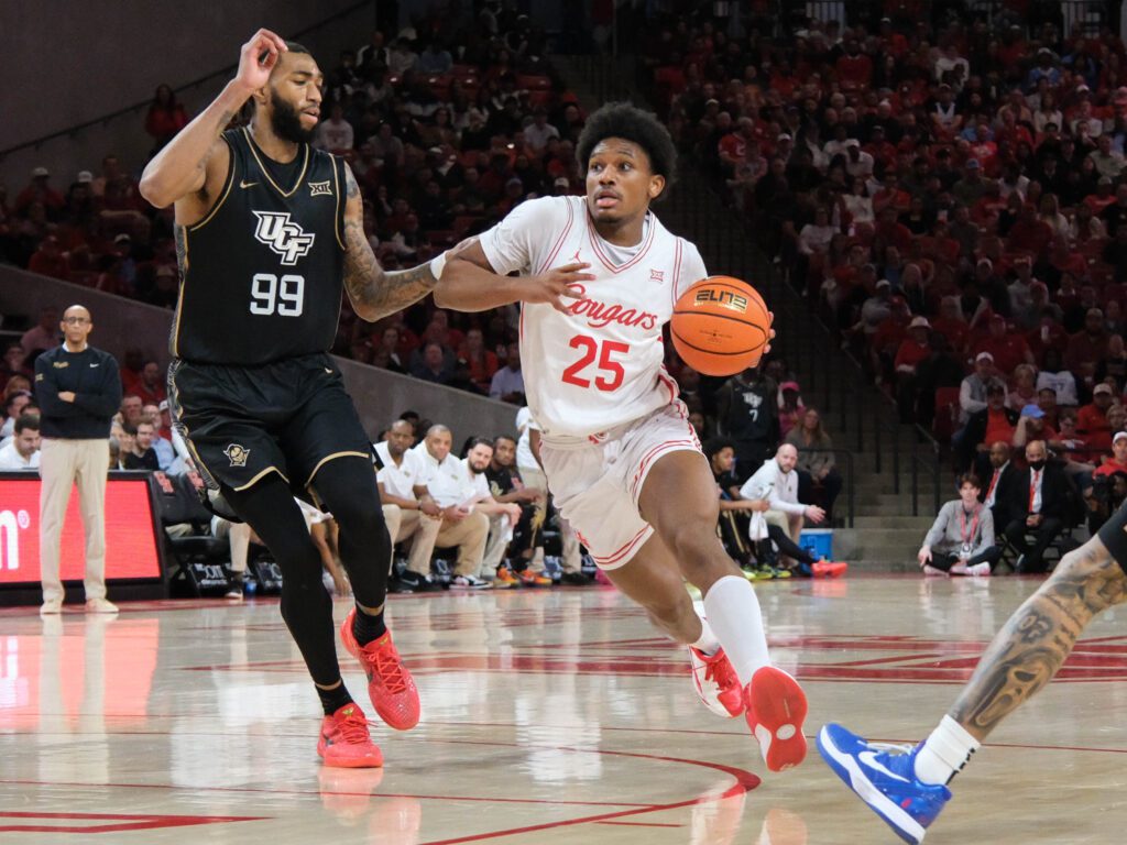 University of Houston guard Mercy Miller is grabbing an opportunity. (Photo by F. Carter Smith)