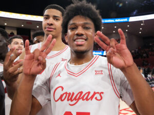 University of Houston Cougars men’s basketball team defeated the UCF Knights 79-55 in a Big XII contest at the Fertitta Center, February 4, 2026