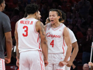 University of Houston Cougars men’s basketball team defeated the UCF Knights 79-55 in a Big XII contest at the Fertitta Center, February 4, 2026