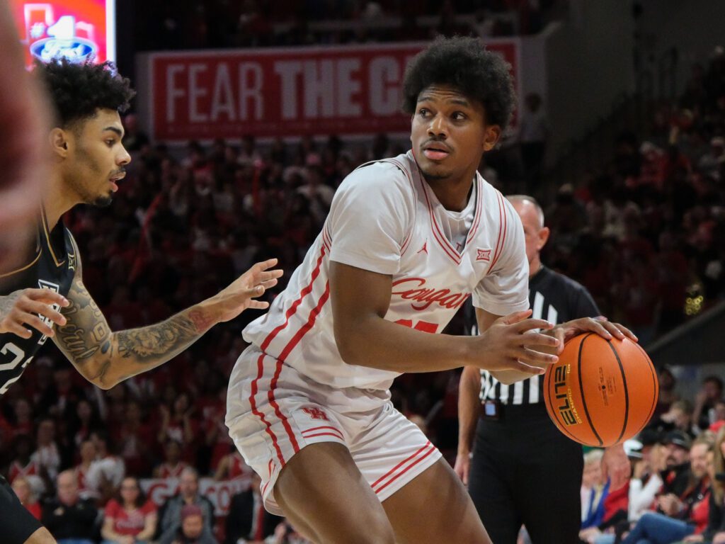 University of Houston Cougars men’s basketball team defeated the UCF Knights 79-55 in a Big XII contest at the Fertitta Center, February 4, 2026