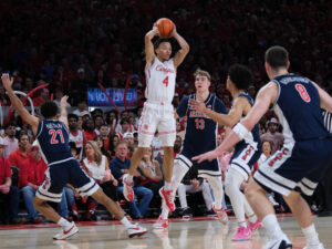 University of Houston Cougars men’s basketball team were defeated by the Arizona Wildcats the Kansas State Willdcats,in a Big XII contest at the Fertitta Center, February 21, 2026