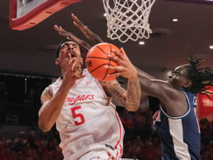 University of Houston Cougars men’s basketball team were defeated by the Arizona Wildcats the Kansas State Willdcats,in a Big XII contest at the Fertitta Center, February 21, 2026