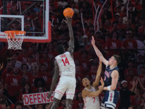University of Houston Cougars men’s basketball team were defeated by the Arizona Wildcats the Kansas State Willdcats,in a Big XII contest at the Fertitta Center, February 21, 2026