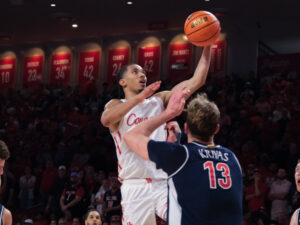 University of Houston Cougars men’s basketball team were defeated by the Arizona Wildcats the Kansas State Willdcats,in a Big XII contest at the Fertitta Center, February 21, 2026
