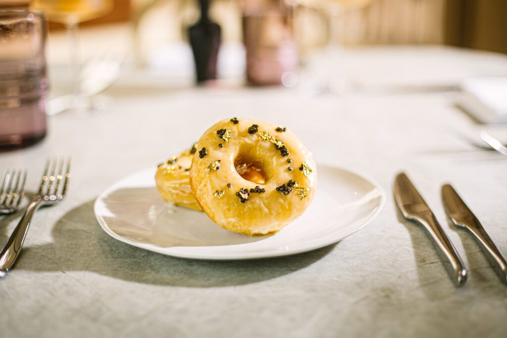 The Caviar Donut is a favorite during brunch at Mirador. (Photo by Dan Padgett)