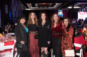 Debbie Festari, Brigitte Kalai, Alicia Smith, Ghada Ali , Farida Abjani (Photo by Daniel Ortiz)
