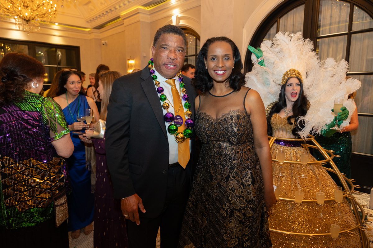 Doug Herron & Winell Herron, Part Event Honoree at LEAD’s Mardi Gras Charity Event Feb 17, 2026 at La Tesserae