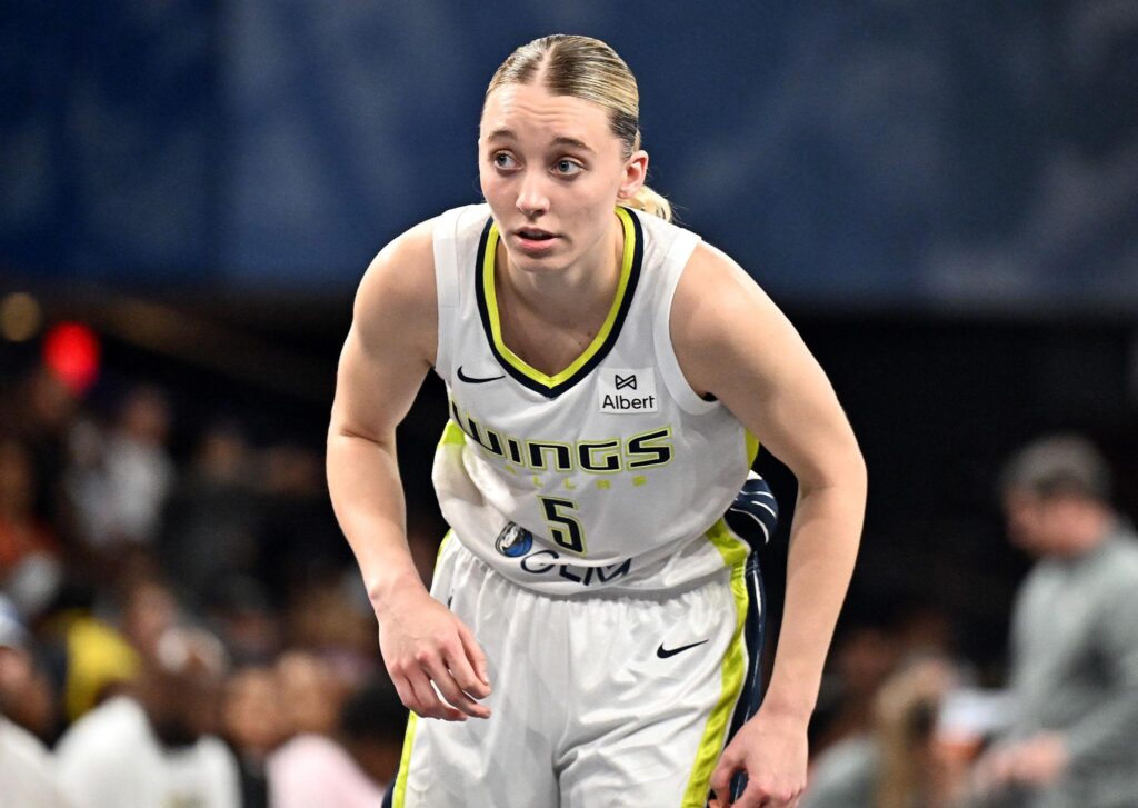 Reigning Rookie of the Year and WNBA All-Star starter Paige Bueckers returns as a crowd favorite as the Dallas Wings aim for a standout year. (Courtesy)