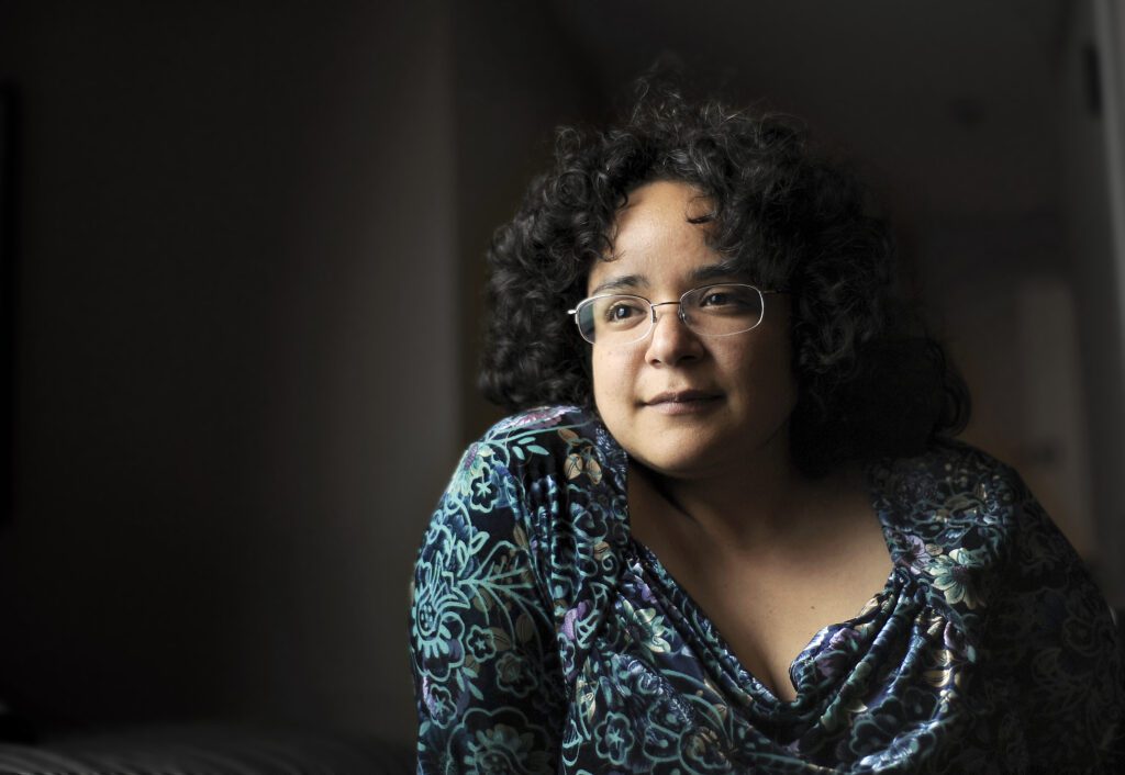 Composer Gabriela Lena Frank draws on Frida Kahlo’s life and legacy in her string quartet “Frida’s Dreams.” (© 2012 Mariah Tauger)