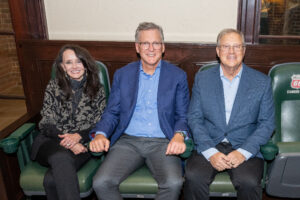 Gail Garland, Mark Lashier, and Greg Garland