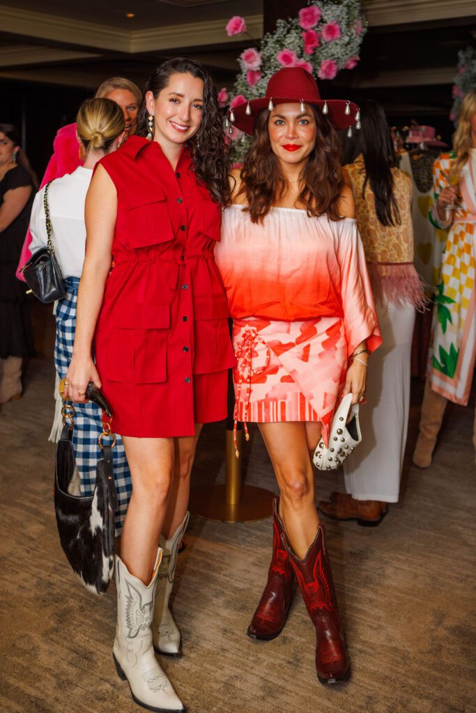 Alejandra Bravo Correa, Babarczy at the Cotton Foundation Giddy Up Galentine's charitable fundraiser at Maître D. (Photo by Jose Rodriguez for Vandelay Companies)