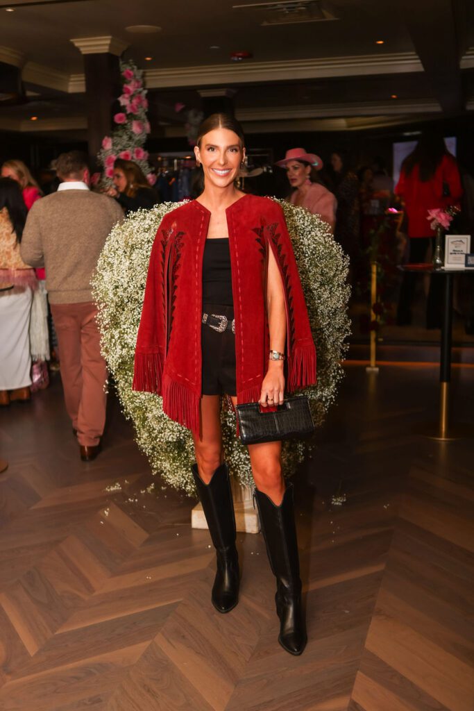 Marti Grizzle at the Cotton Foundation Giddy Up Galentine's charitable fundraiser at Maître D. (Photo by Jose Rodriguez for Vandelay Companies)