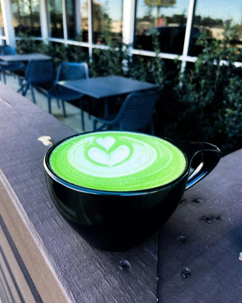 Golden Hour green matcha