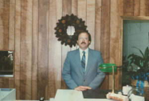 Grand Opening at the counter Robichau 40th