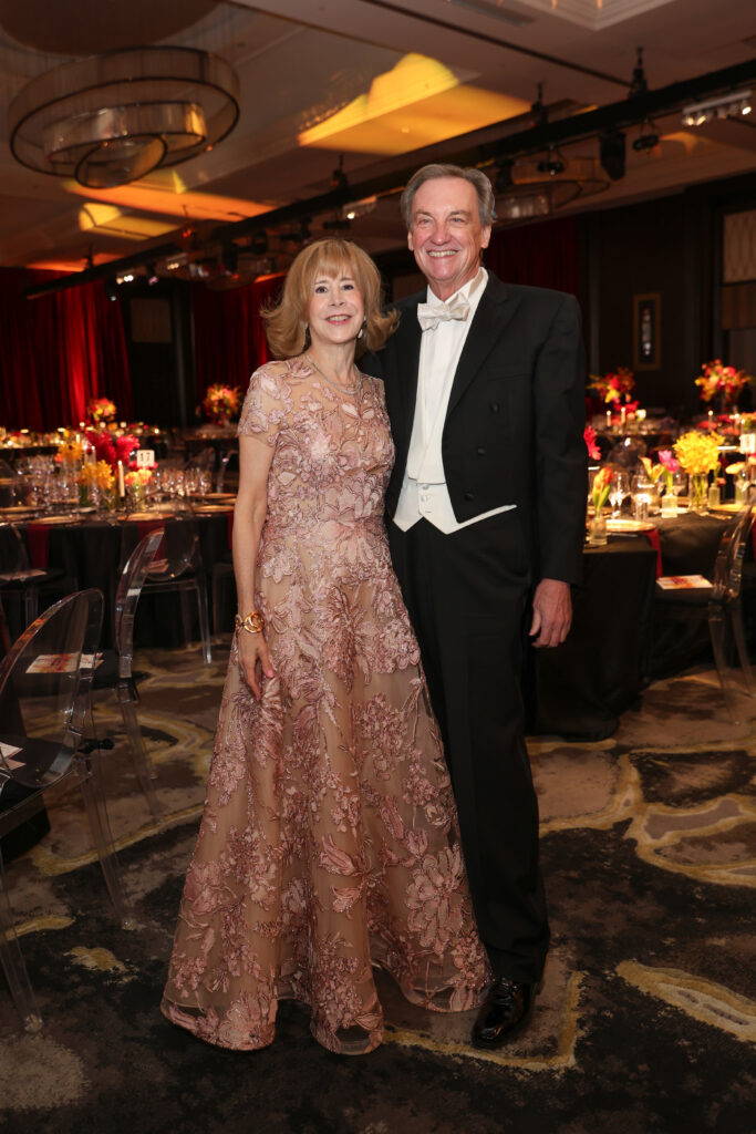 Vicki West & Ralph Burch at the Houston Symphony ball (Photo by Priscilla Dickson)