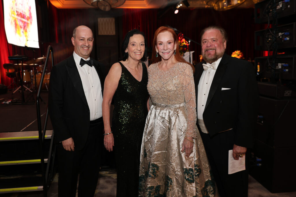 Gary Ginstling, Barbara Burger, Lindy and John Rydman (Photo by Priscilla Dickson)