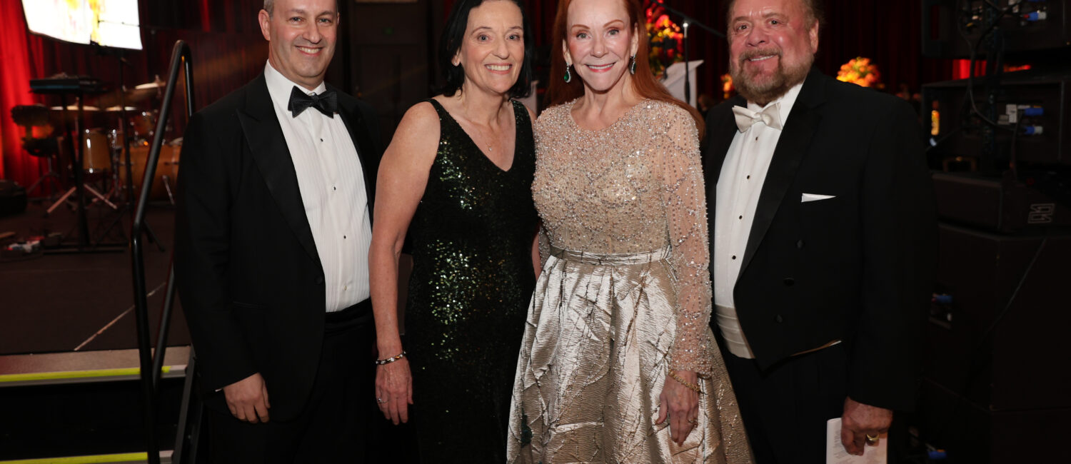 Gary Ginstling, Barbara Burger, Lindy and John Rydman (Photo by Priscilla Dickson)