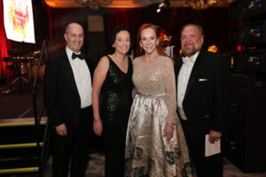 Gary Ginstling, Barbara Burger, Lindy and John Rydman (Photo by Priscilla Dickson)