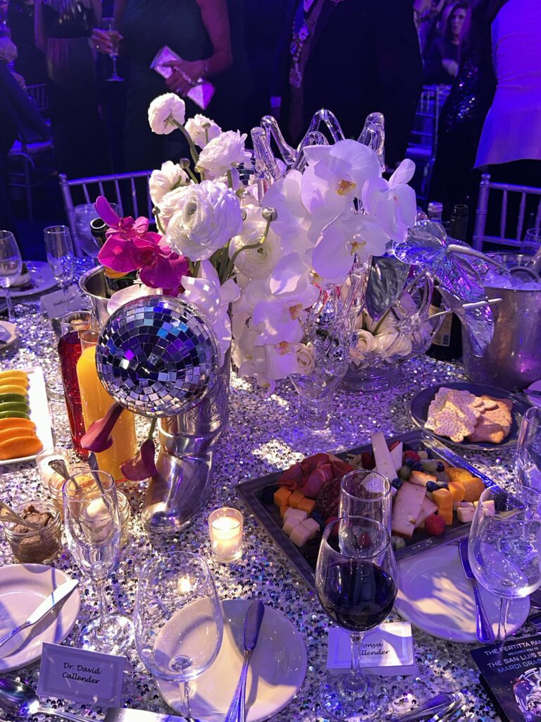 Elaborate table decor by The Events Company at the San Luis Salute (Photo by Shelby Hodge)