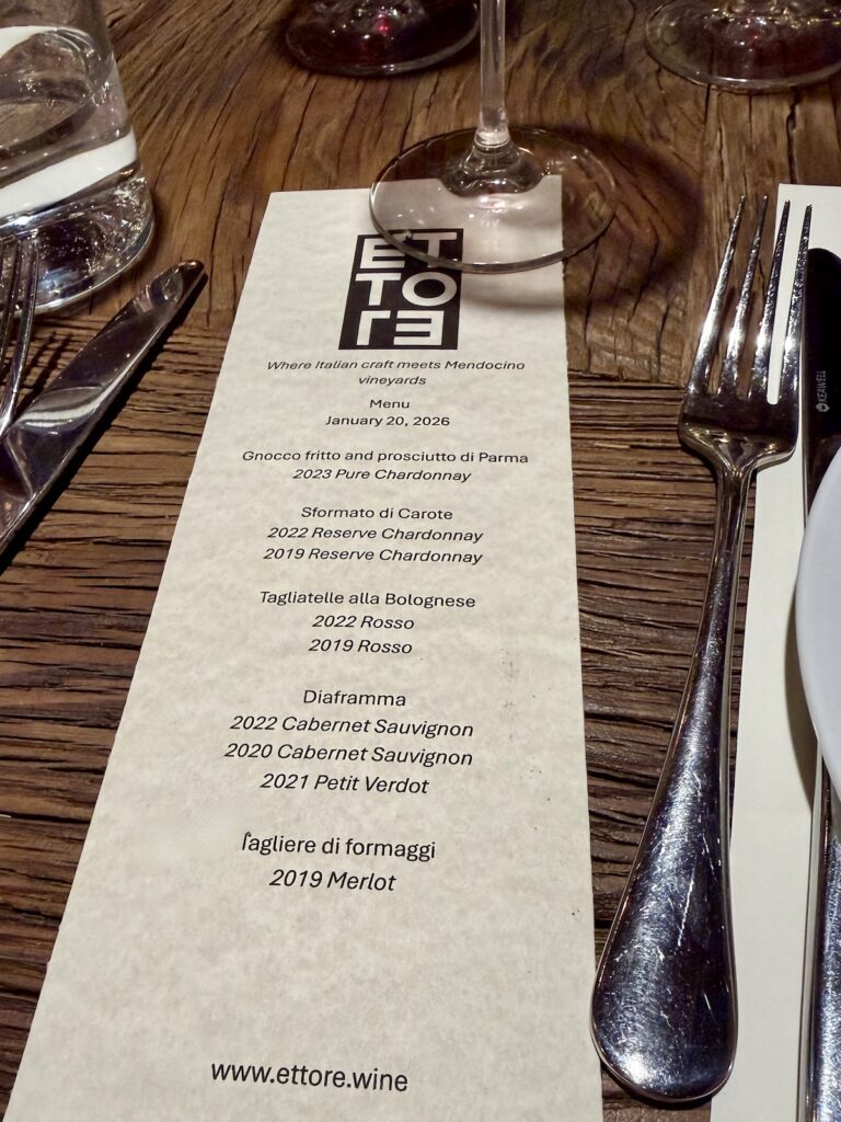 A menu that merges Italy with Mendocino County. (Brockhaus Photography)