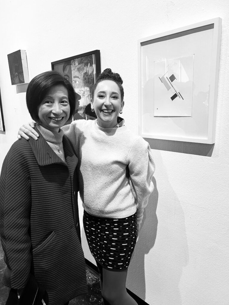 Tiffany Heng-Hui Lee, Debra Barrera at Sunday Brunch with Lawndale (Photo by CDA)