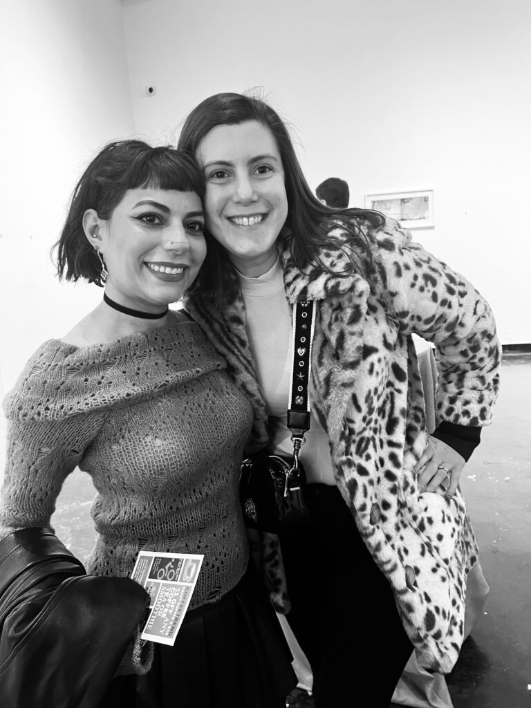 Cynthia Jamileth Giron, Cheryl Looper at Sunday Brunch with Lawndale (Photo by CDA)