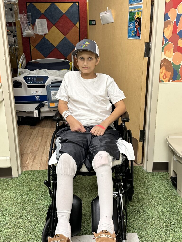 Today, at 13, Joseph is back in school, walking with confidence and eyeing future basketball and soccer seasons.