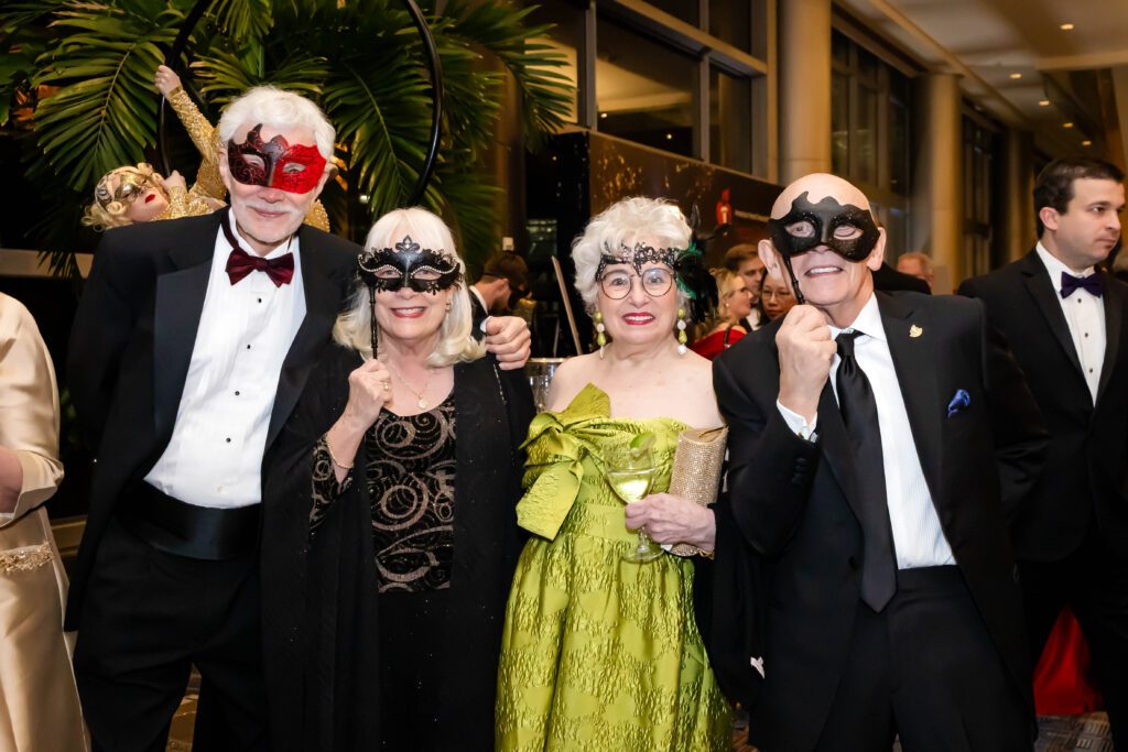 Jim & Pam Wells, Beverly & Jim Postl at the American Heart Association Heart Ball (Photo by Christina Griffin, WDR Imagery)