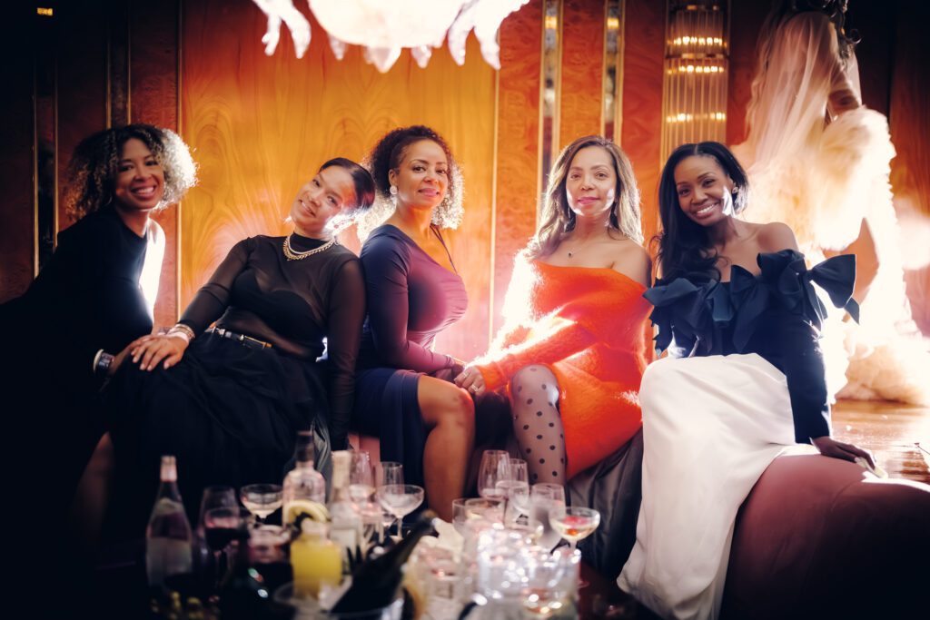 Kimberly Harris, Kristyn Ampofo, Arisha Smith, Annika Cail, Amy Polishook (Photo by Chase Hall Photography)