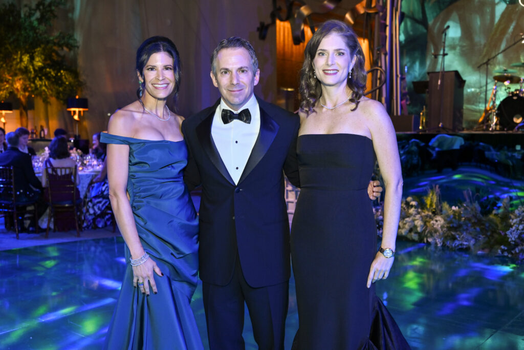 Kristy & Chris Bradshaw, Andrea Medina at the Houston Ballet Ball held at Wortham Theater Center (Photo by Michelle Watson, CatchlightGroup.com)