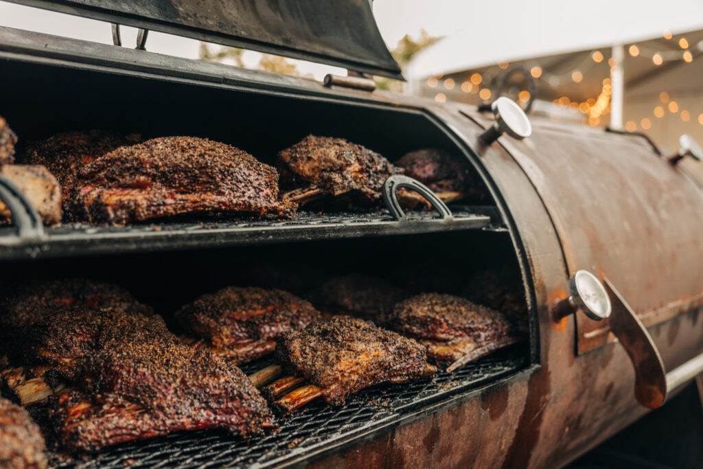 Beyond the stage, festivalgoers at Lone Star Smokeout can sample barbecue from acclaimed pitmasters across Texas and beyond. (Courtesy)
