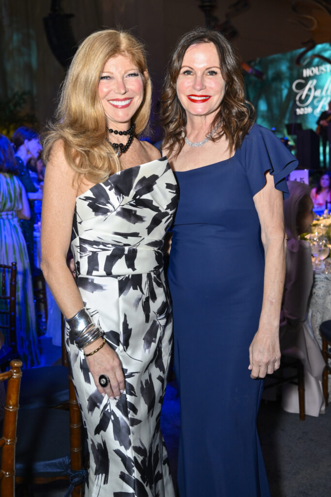 Margaret Cox, Cabrina Owsley at the Houston Ballet Ball held at Wortham Theater Center (Photo by Michelle Watson, CatchlightGroup.com)