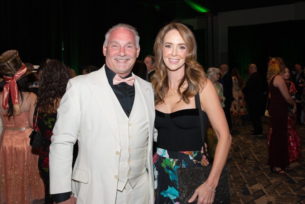 Bret and Angela Strong at the Montgomery County Food Bank's 2026 gala at The Woodlands Waterway Marriott. (Photo courtesy of the MoCo Food Bank)