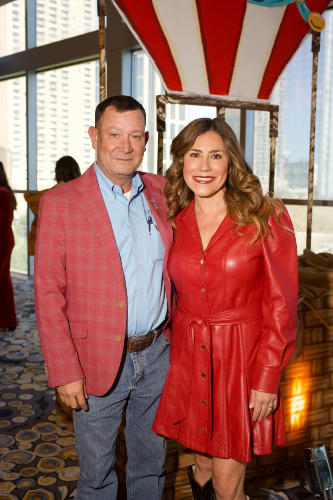 Nancy & Marshall Motley at the Houston Livestock Show and Rodeo Trailblazers Awards Luncheon (Photo by Daniel Ortiz)