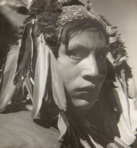 Pierre Verger, Untitled (Portrait of a Wayri Ch’unchu, Fiesta de Corpus Christi, Ocongate, Cuzco,