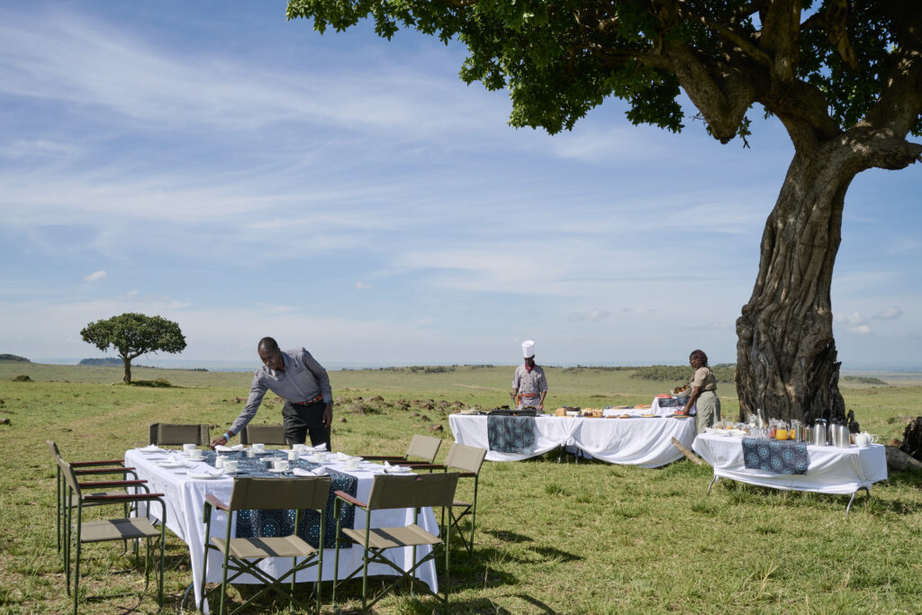 Kenya, Masai Mara National Reserve, Sanctuary Olonana