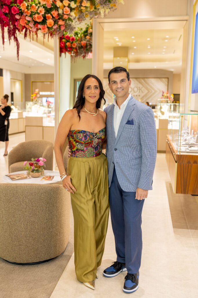 Executive vice president at Zadok Jewelers Segev Zadok and wife Amy are regularly on site at the Post Oak Boulevard family's luxury jewelry emporium.
