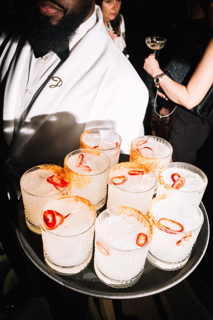 Cocktails flowed throughout the evening, including Delilah’s world-famous ‘Spicy Siena’ cocktails. (Photo by Chase Hall)