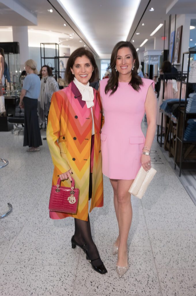 Stacey Lindseth, Brittany Wetterer at the Dec My Room Tootsies event. (Photo by Daniel Ortiz)