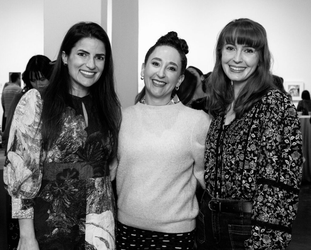 Event chairs Regina Reggie, Debra Barrera, Holland Horton at Sunday Brunch with Lawndale (Photo by Troy Montes)