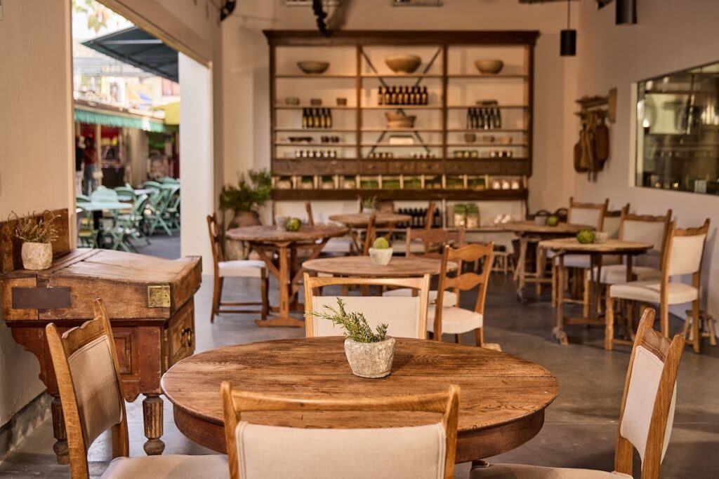 An abundance of wood and other rustic touches make a Ettore Vino & Cucina a welcoming space. (Ettore Winery)