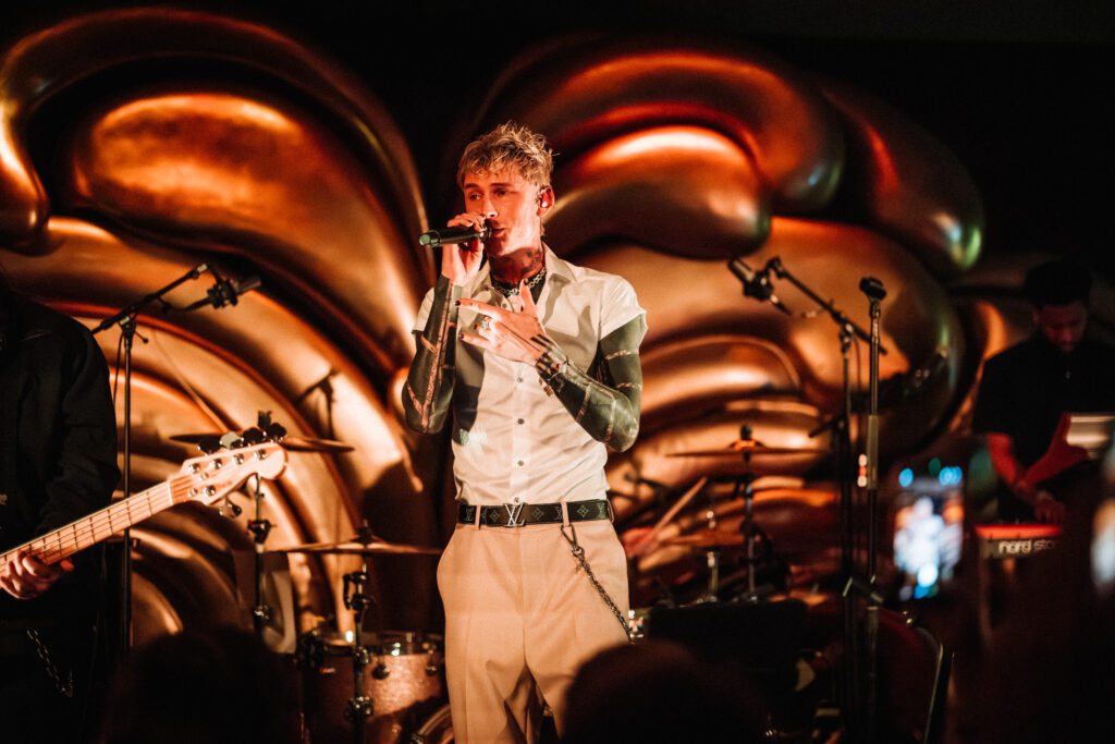 mgk performed at the Delilah Dallas grand opening party. (Photo by Chase Hall Photography)